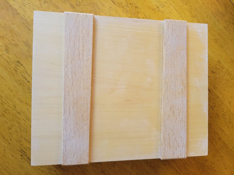 Back of the board detail